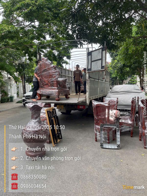 Chuyển nhà phường Vĩnh Tuy trọn gói