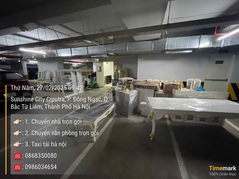 Dịch vụ chuyển văn phòng Vinhomes Ocean Park