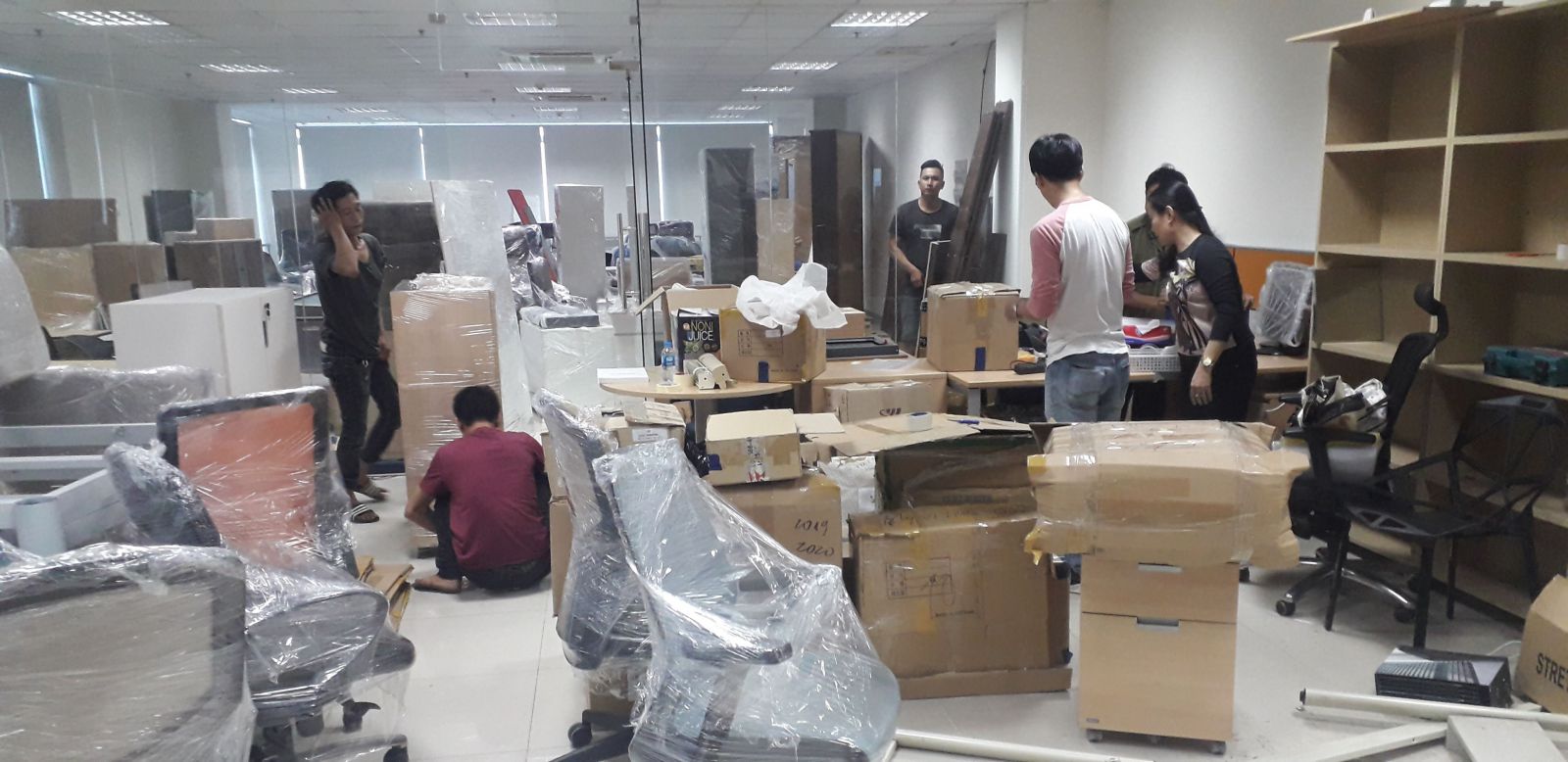 Dịch vụ chuyển văn phòng tại phường Nghĩa Đô