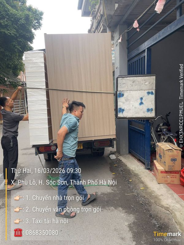 Thuê xe tải chuyển nhà theo chuyến